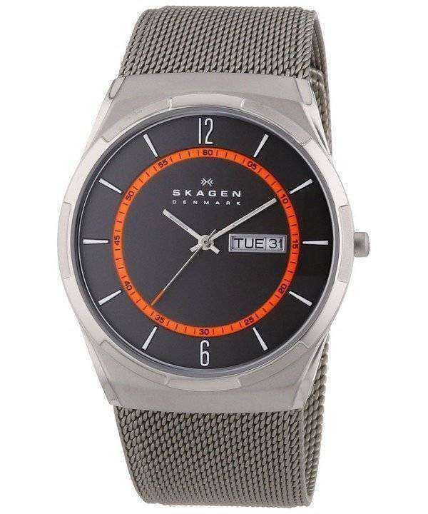 Skagen Melbye Titanium Case with Mesh Band SKW6007 Mens Watch