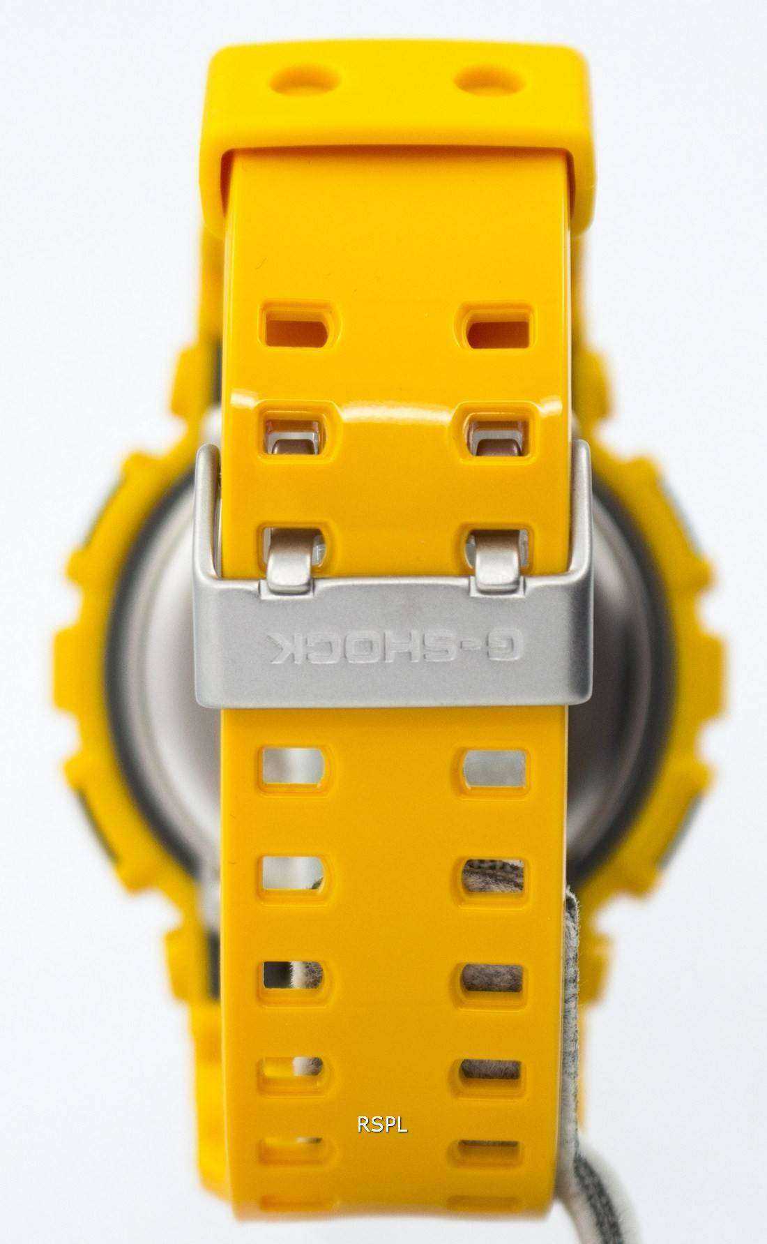 Casio G-Shock GA-100A-9ADR GA-100A-9A GA-100A-9 Velocity Indicator Alarm Watch