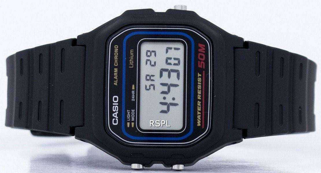 Casio Alarm Chrono Digital W-59-1VQ Men's Watch