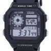 Casio Youth Illuminator World Time Alarm AE-1200WH-1AV AE1200WH-1AV Men's Watch