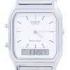 Casio Vintage Dual Time Alarm Quartz Analog Digital AQ-230A-7DMQ AQ230A-7DMQ Men's Watch
