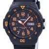 Casio Quartz Analog Black Dial MRW-200H-4BVDF MRW-200H-4BV Mens Watch