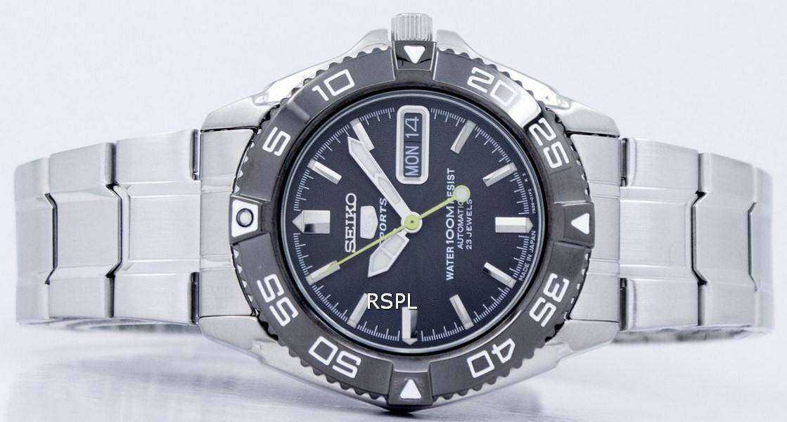 Seiko 5 Sports Automatic Japan Made SNZB23 SNZB23J1 SNZB23J Men's Watch