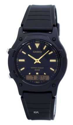 Casio Analog Digital Quartz Dual Time AW-49HE-1AVDF AW-49HE-1AV Mens Watch