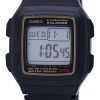 Casio Digital 5 Alarms Dual Time Illuminator F-201WA-9ADF F-201WA-9A Mens Watch