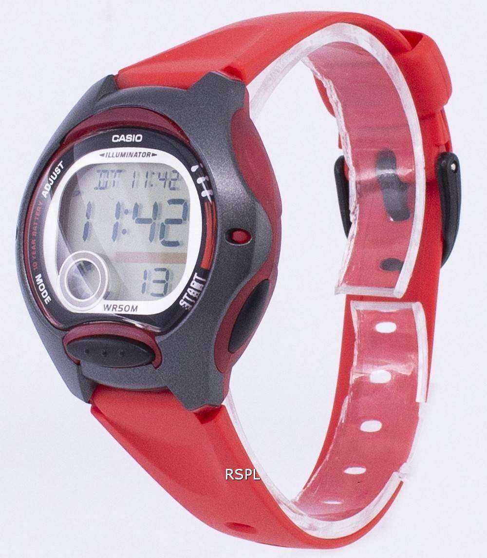 Casio Digital Sports Illuminator LW-200-4AVDF Womens Watch