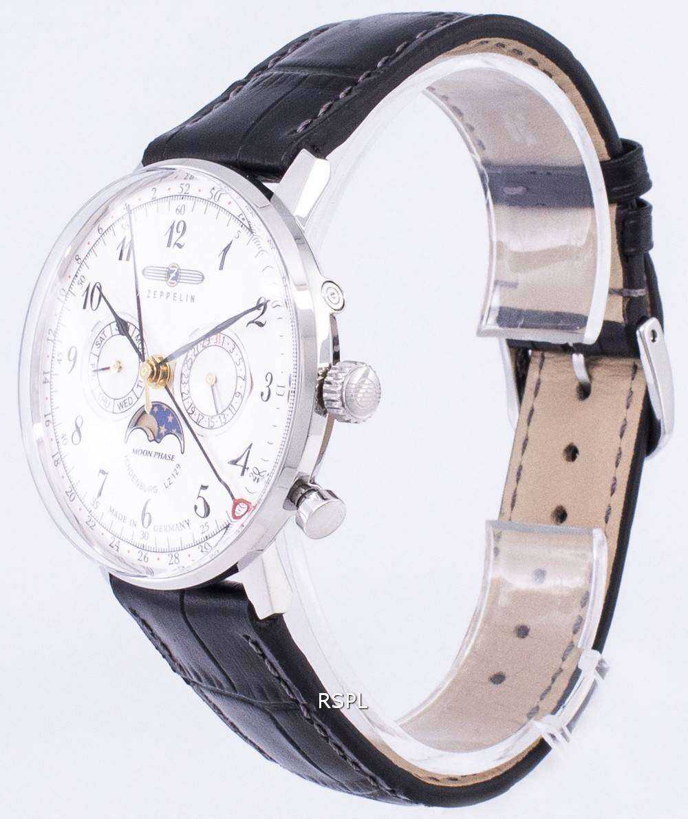 Zeppelin Series LZ 129 Hindenburg Germany Made 7036-1 70361 Men's Watch