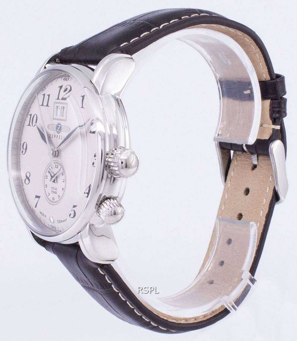 Zeppelin Series LZ127 Graf Germany Made 7644-5 76445 Men's Watch