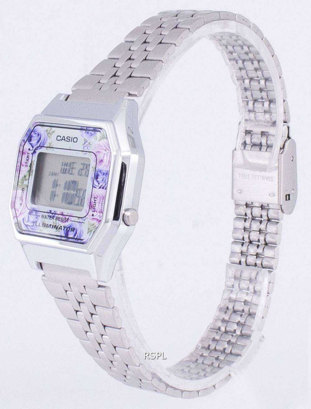 Casio Youth Vintage Illuminator Quartz Digital LA680WA-2C Women's Watch