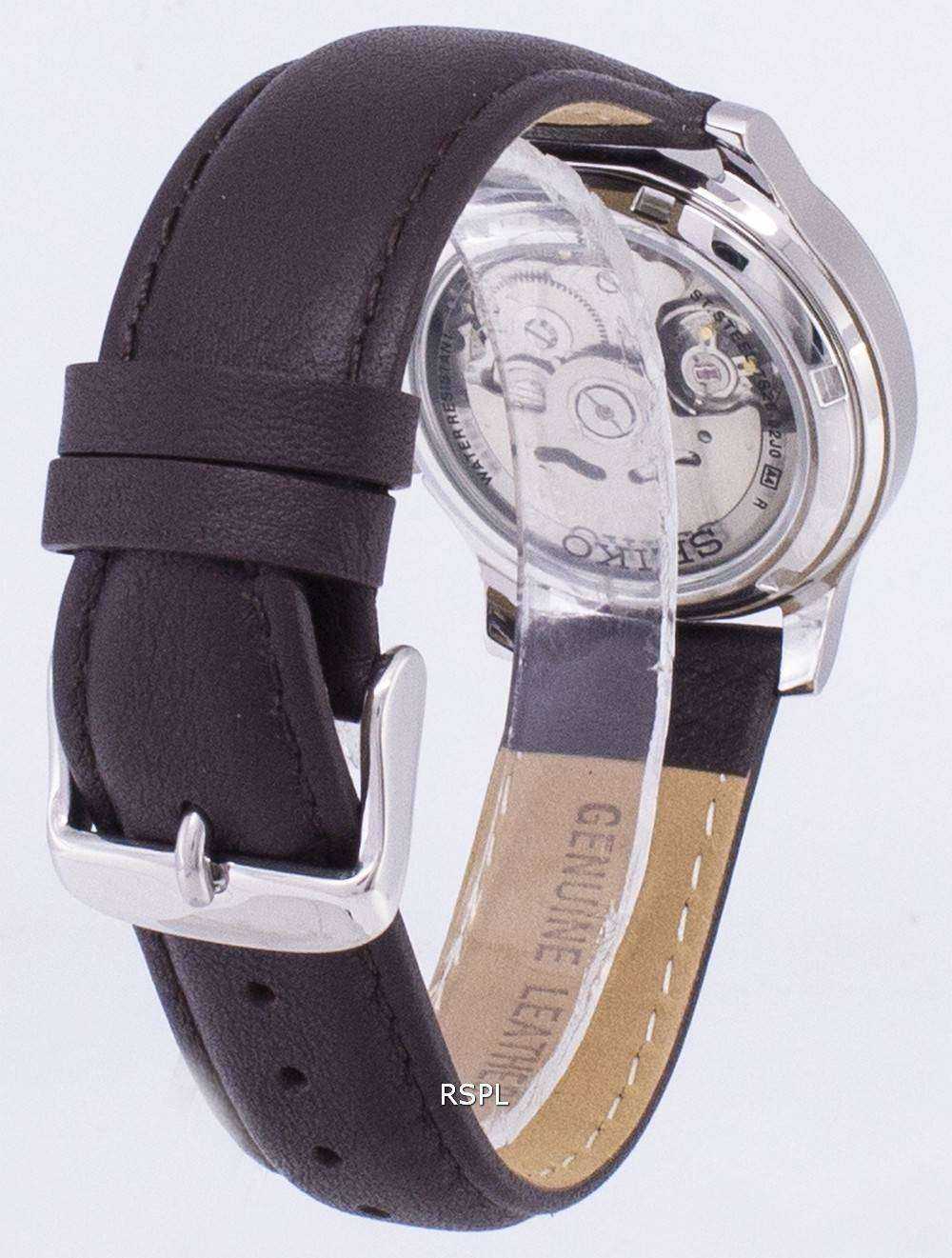 Seiko 5 Military SNK803K2-SS4 Automatic Brown Leather Strap Men's Watch