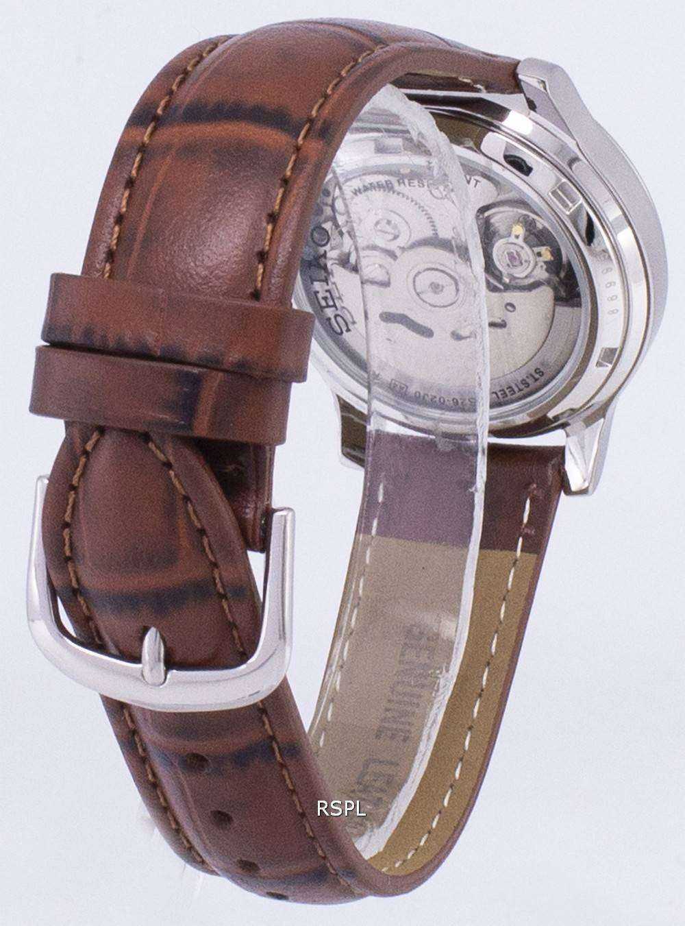 Seiko 5 Military SNK809K2-SS2 Automatic Brown Leather Strap Men's Watch