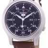 Seiko 5 Military SNK809K2-SS5 Automatic Brown Leather Strap Men's Watch