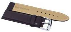 Dark Brown Ratio Brand Leather Strap 22mm For SKX007, SKX009, SKX011, SNZG07, SNZG015