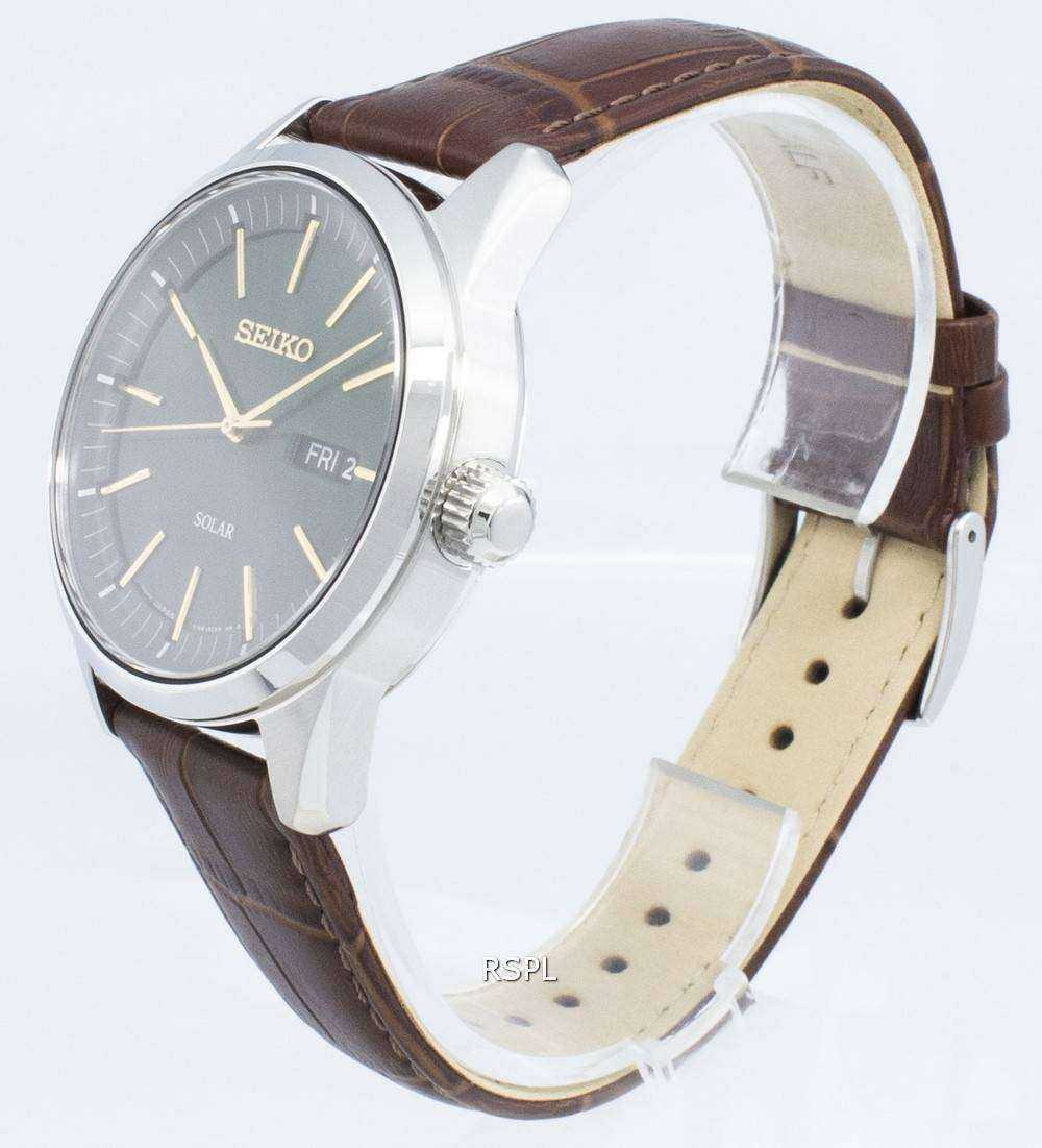 Seiko Conceptual SNE529P SNE529P1 SNE529 Analog Solar Men's Watch - Image 2