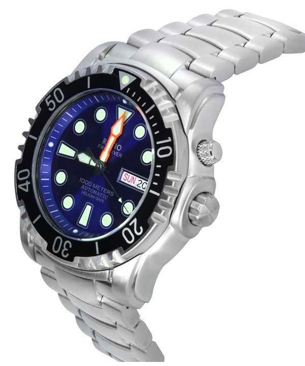 Ratio FreeDiver Helium-Safe 1000M Sapphire Automatic 1068HA96-34VA-BLU Men's Watch - Image 2