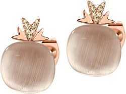 Morellato Gemma Rose Gold Tone Sterling Silver SAKK80 Womens Earring