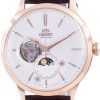 Orient Sun  Moon Phase Open Heart Dial Automatic RA-AS0102S10B Mens Watch