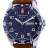 Victorinox Fieldforce Blue Dial Stainless Steel Quartz 241848 100M Mens Watch