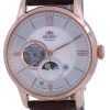 Orient Classic Sun  Moon Open Heart Automatic RA-AS0009S10B Mens Watch