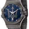 Maserati Potenza Blue Dial Stainless Steel Quartz R8853108005 100M Mens Watch