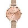 Oui & Me Fleurette Rose Gold Tone Stainless Steel Quartz ME010043 Women's Watch