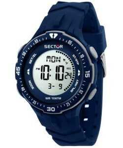 Sector EX-26 Digital Silicon Strap Quartz R3251280002 100M Men's Watch