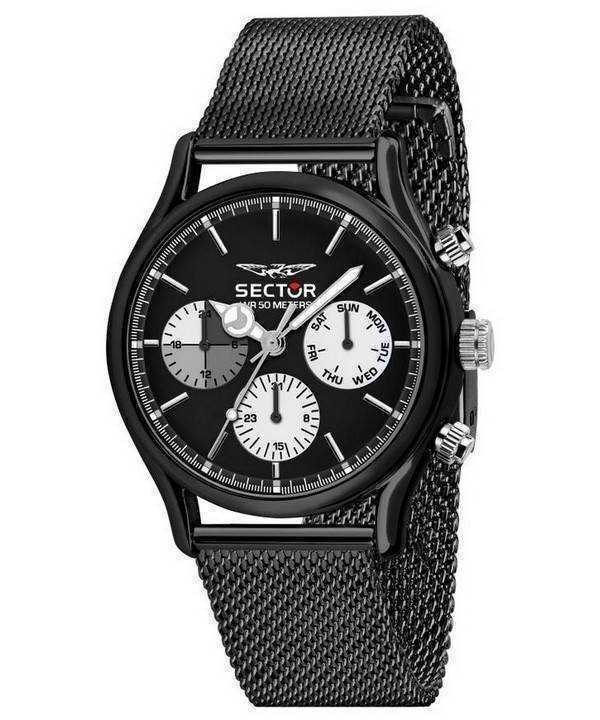 Sector 660 Black Dial Stainless Steel Quartz R3253517003 Men's Watch