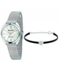 Sector 955 White Dial Stainless Steel Quartz R3253518505 Women's Watch