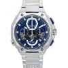 Bulova Precisionist Chronograph Blue Dial Quartz Diver's 96B349 300M Men's Watch