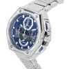 Bulova Precisionist Chronograph Blue Dial Quartz Diver's 96B349 300M Men's Watch