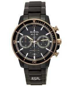 Bulova Marine Star Chronograph Quartz Divers 98B302 200M Men's Watch