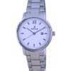 Westar White Dial Stainless Steel Quartz 40245 STN 101 Womens Watch