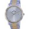 Westar Silver Dial Two Tone Stainless Steel Quartz 50243 CBN 102 Mens Watch