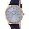 Westar Silver Dial Leather Strap Quartz 50244 GPN 102 Mens Watch