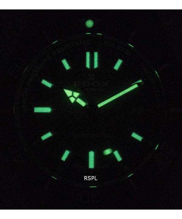 Edox SkyDiver Divers Stainless Steel Green Dial Automatic 801203VMVDN1 80120 3VM VDN1 1000M Mens Watch