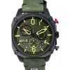AVI-8 Hawker Hunter Deep Green Retrograde Chronograph Quartz AV-4052-08 Mens Watch