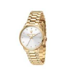 Maserati Royale Diamond Accents Silver Dial Quartz R8853147503 Womens Watch