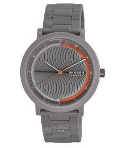 Skagen Aaren Tide Ocean Material Grey Dial Quartz SKW6772 Mens Watch