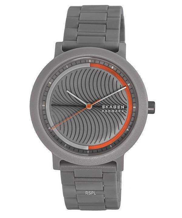Skagen Aaren Tide Ocean Material Grey Dial Quartz SKW6772 Mens Watch