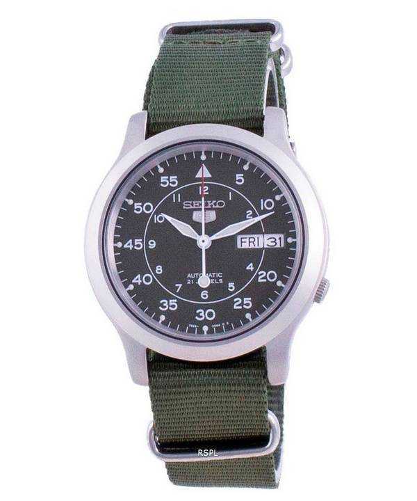 Seiko 5 Military SNK805K2-var-NATOS12 Automatic Nylon Strap Men's Watch