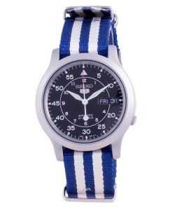 Seiko 5 Military SNK809K2-var-NATOS17 Automatic Nylon Strap Men's Watch
