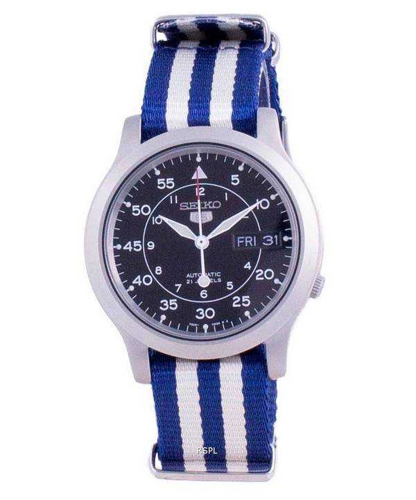 Seiko 5 Military SNK809K2-var-NATOS17 Automatic Nylon Strap Men's Watch