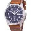 Seiko 5 Sports Automatic Ratio Brown Leather SNZG11K1-LS9 Men's Watch