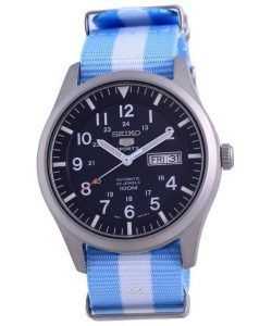 Seiko 5 Sports Automatic Polyester SNZG11K1-var-NATO24 100M Mens Watch
