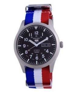 Seiko 5 Sports Automatic Polyester SNZG15J1-var-NATO25 100M Mens Watch