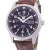 Seiko 5 Sports Automatic Ratio Brown Leather SNZG15K1-LS7 Men's Watch