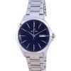Westar Blue Dial Stainless Steel Quartz 40212 STN 104 Women's Watch