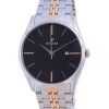 Westar Black Dial Two Tone Stainless Steel Quartz 50210 SPN 603 Men's Watch