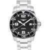 Longines HydroConquest Sunray Black With Super-LumiNov Dial Automatic Diver's L3.781.4.56.6 300M Men's Watch