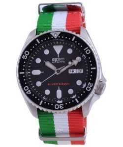 Seiko Automatic Divers Polyester SKX007K1-var-NATO23 200M Mens Watch